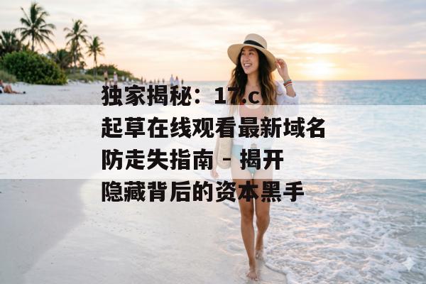 独家揭秘：17.c 起草在线观看最新域名防走失指南 - 揭开隐藏背后的资本黑手